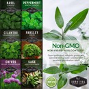 non-gmo, non-hybrid heirloom herb seeds for your hydroponic garden
