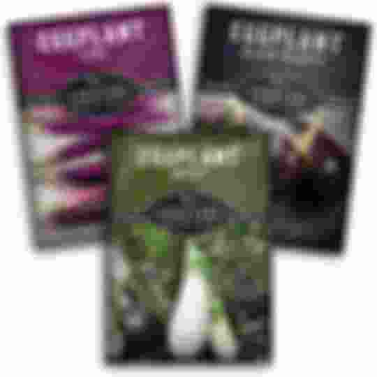 3 packets of heirloom eggplant seeds