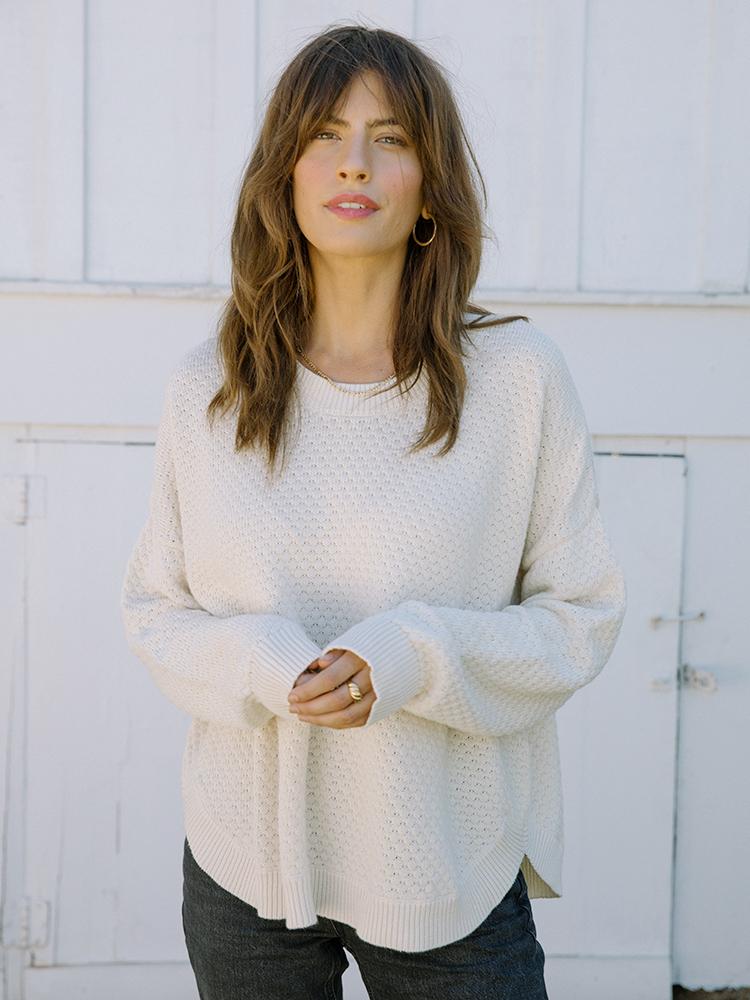 Jude Pullover Cotton Sweater