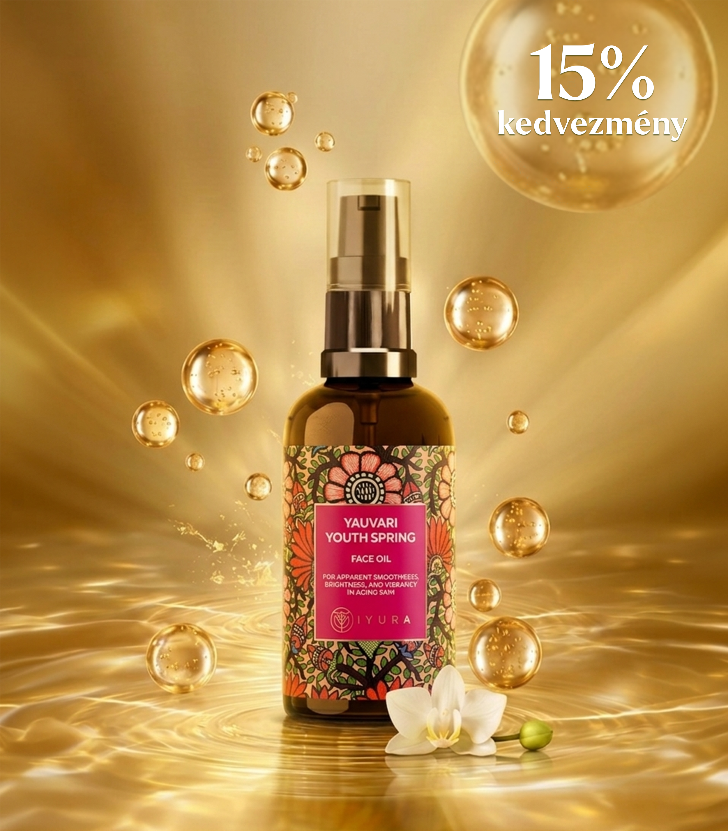 Yauvari Amplified Youth Sprint Face Oil - 25% Off