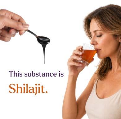 This substance is Shilajit – a spoon of Shilajit resin and a jar
