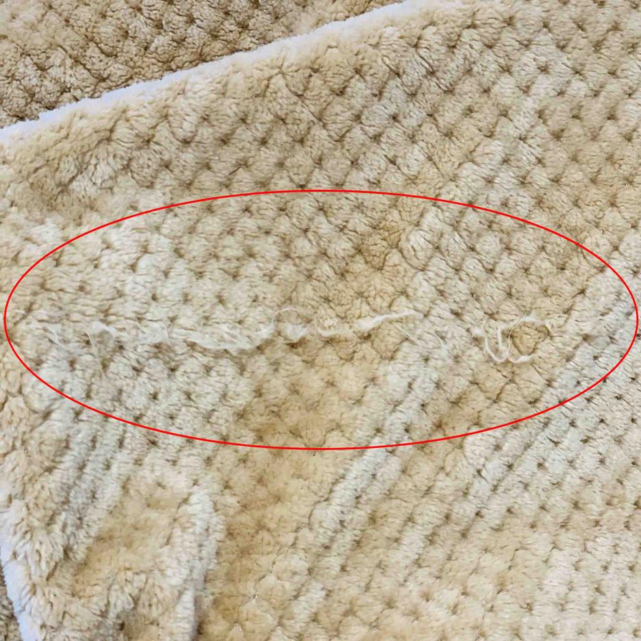 Imperfect Blankets Dirty, Stained or Blemished (But Otherwise Fine)