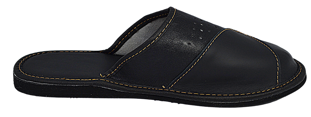 Orion - Mens all leather slippers - Reindeer Leather