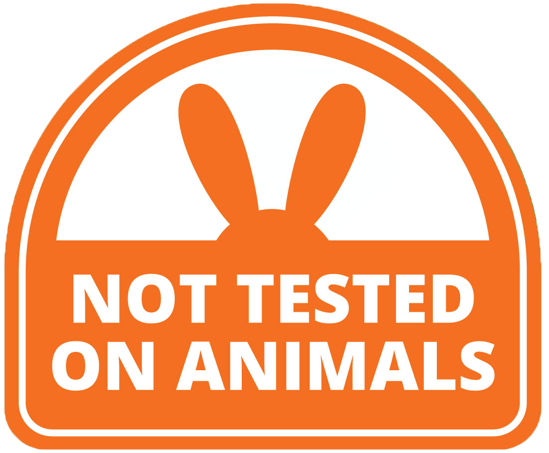 Not tested on animal badge