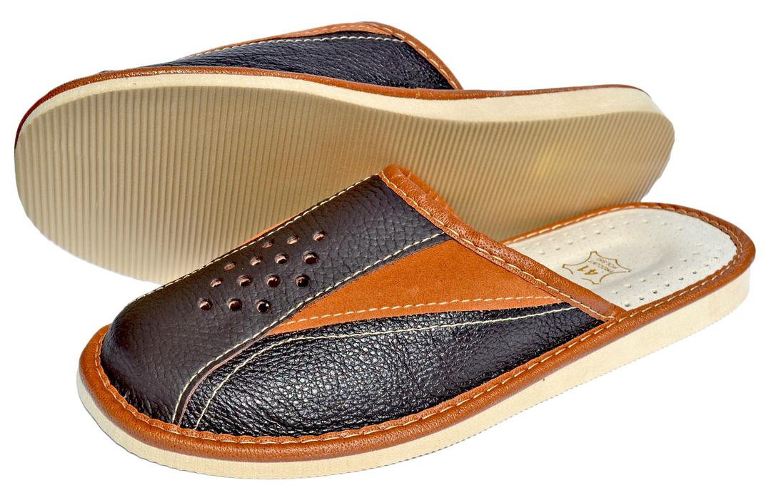 Aarhus - Mens house slippers - Reindeer leather
