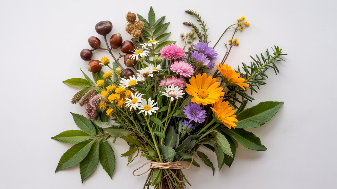 herbs in Dr. Cole's Hemorrhoid Formula Treatment for Pregnancy Piles