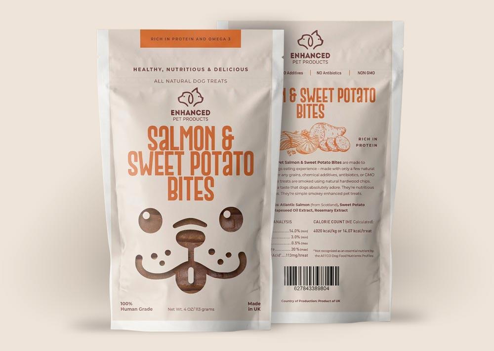 Salmon & Sweet Potato Bites