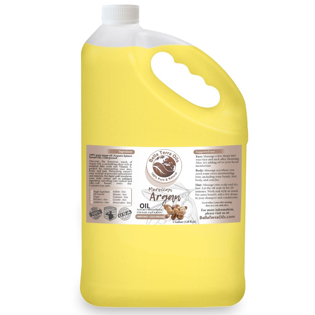 Similar Oils to Marula Oil - argan oil gallon