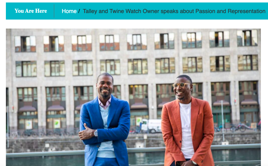 Femi Magazine Features Talley & Twine