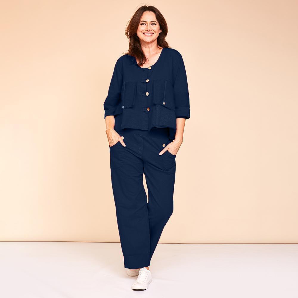 Fia 2pc Set (Navy)