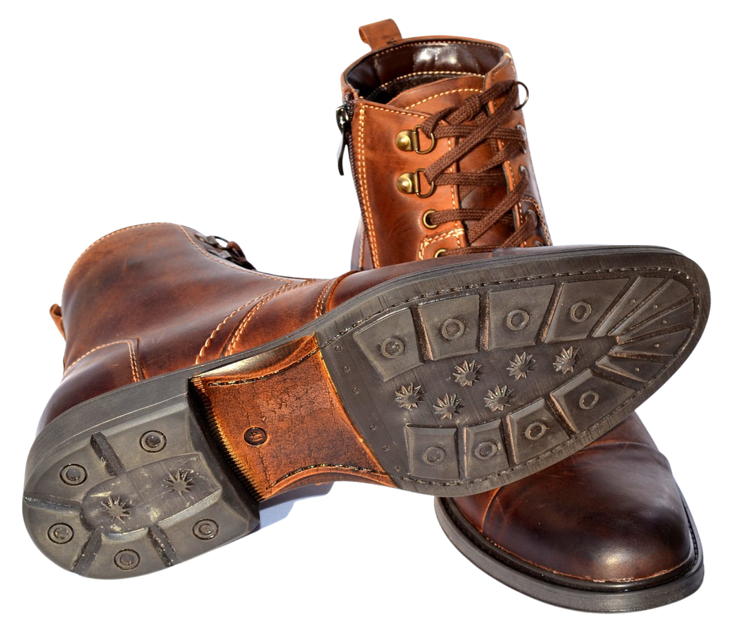 AGDA - leather boots for men - Reindeer Leather