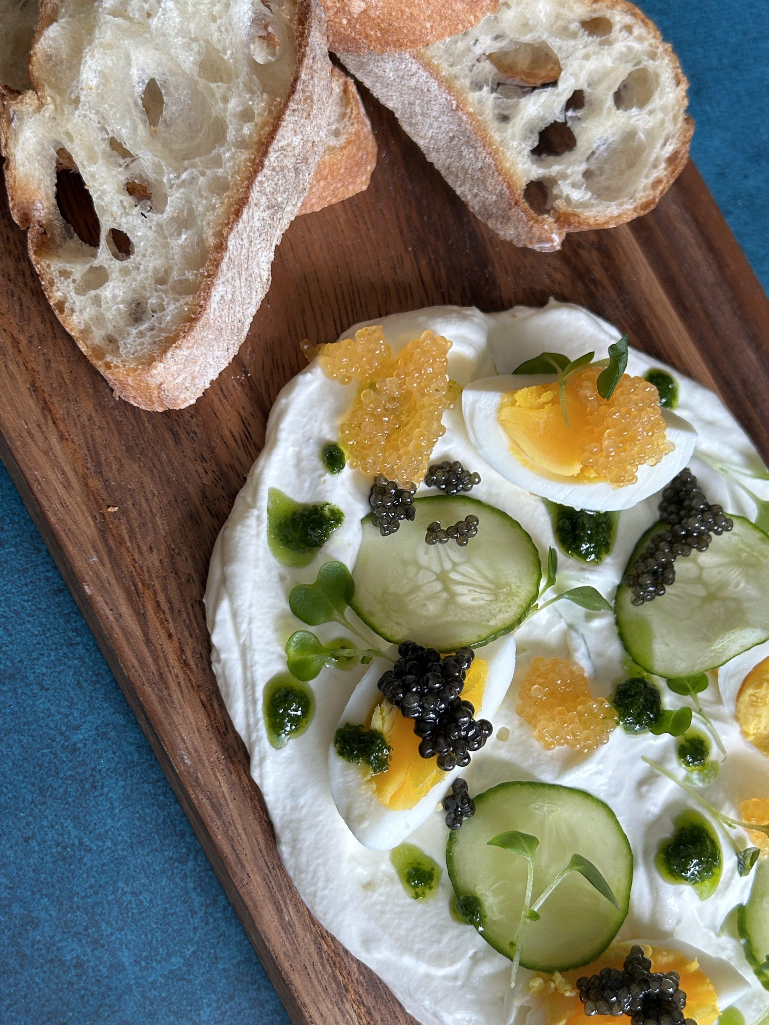 Caviar Board Tsar Nicoulai Caviar Caviar Board Tsar Nicoulai Caviar