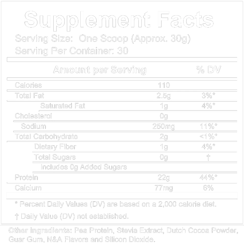 Oomph Fitness Vegan Pea Protein Powder