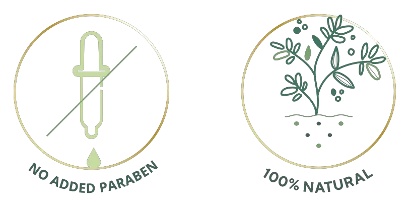 no added parabens | 100% natural mob 1