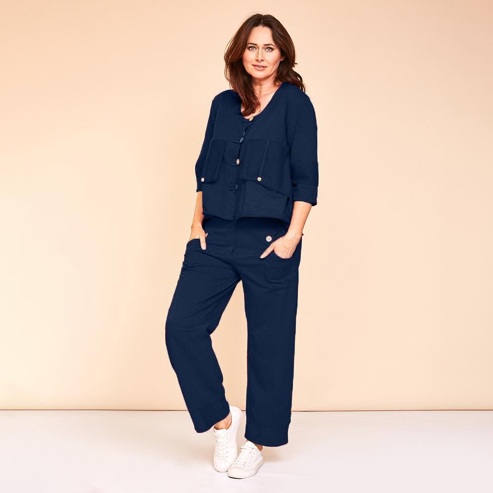 Fia 2pc Set (Navy)