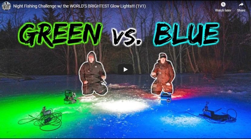 Underwater Fish Light Ice Fishing Challenge with Top 3 Tips