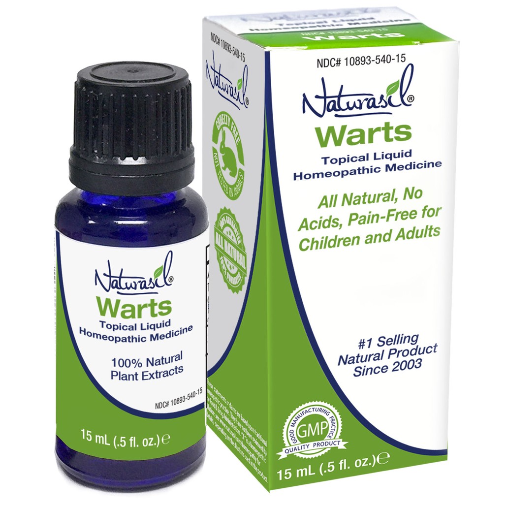 The Original Naturasil Wart Remover | 100% All Natural Homeopathic Topical Liquid