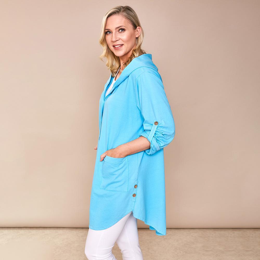 Nessa Hoody (Turquoise Blue)