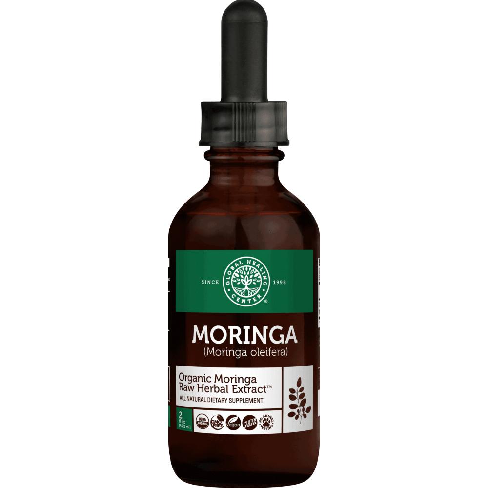 Global Healing Organic Moringa Bottle