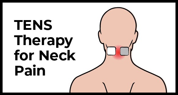 Neck strain — How to use a TENS machine
