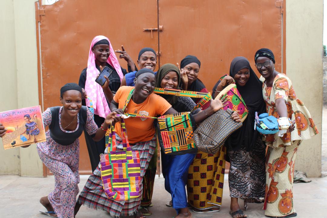 The ladies at the Women's initiative 