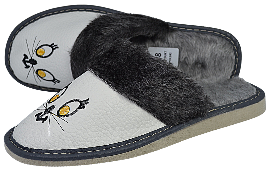 Elena - Women weightless slippers - Reindeer Leather