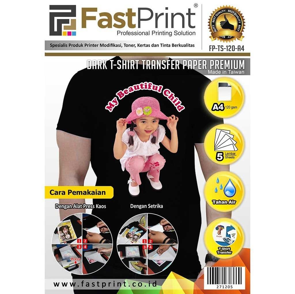 Transfer Paper Kaos Hitam