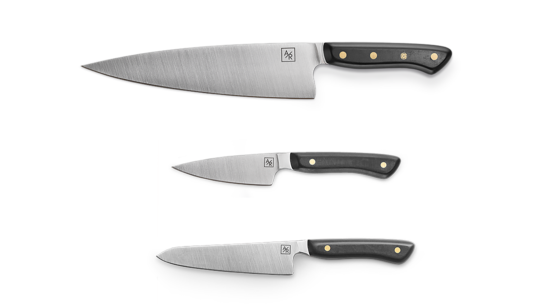 VIP Knife Set Image: Chef, Petty, and Paring