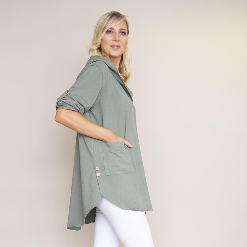 Nessa Hoody(Khaki)