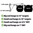 target hanger specs