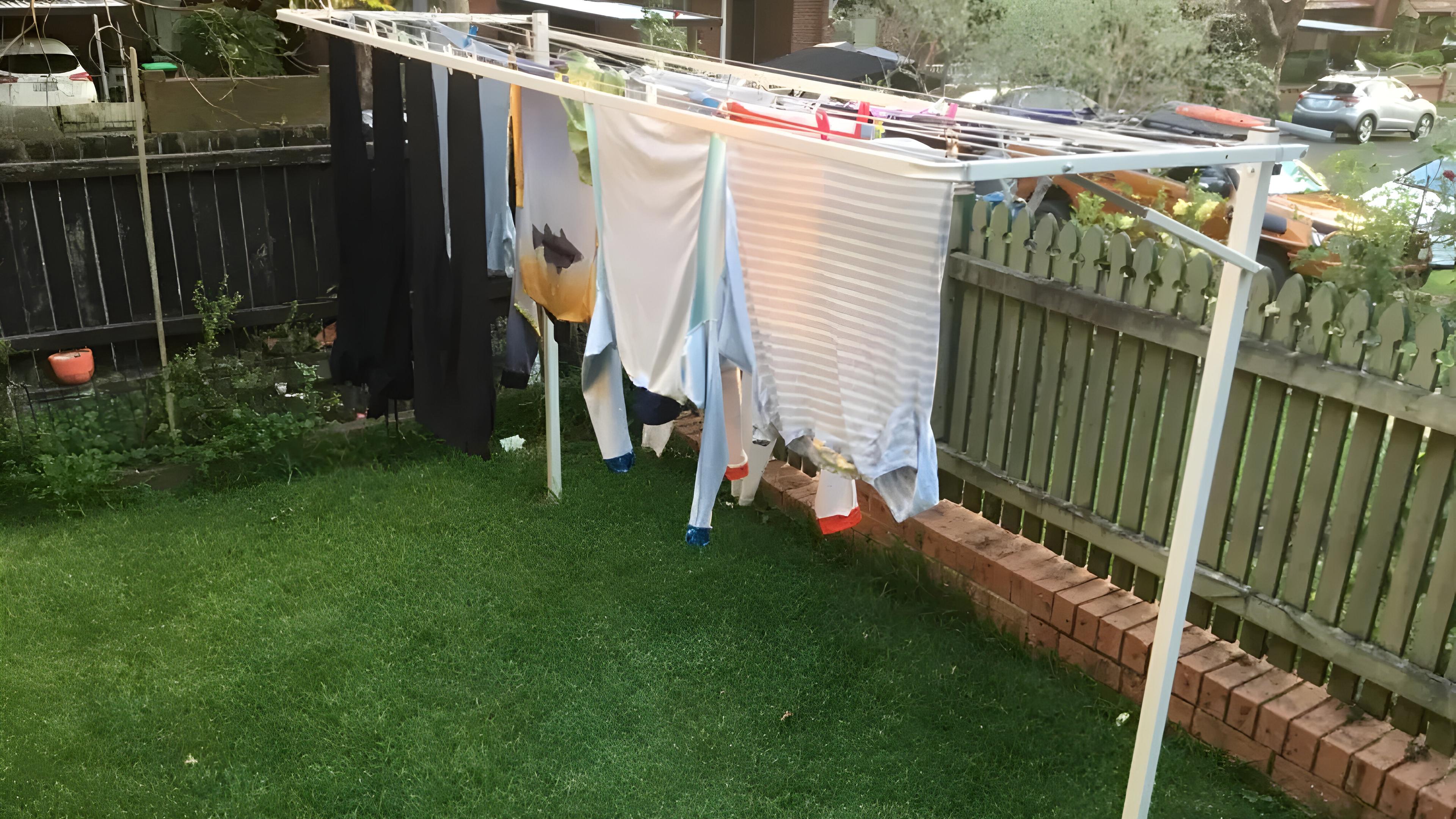 Can You Attach a Clothesline to a Timber Fence?