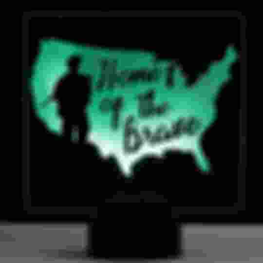 Home of the Brave LED Sign