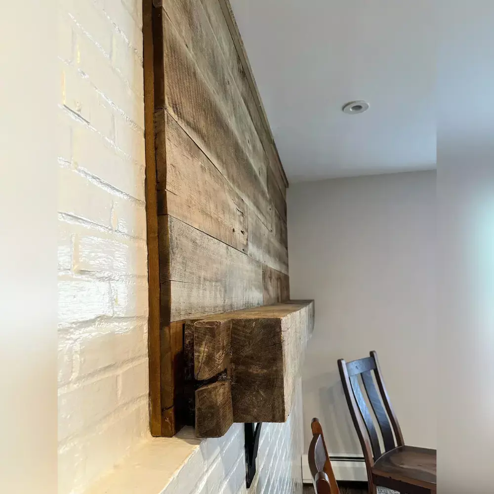 Reclaimed Barnwood Wall and Beam