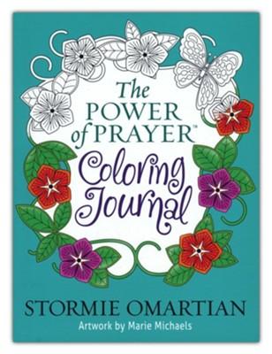 The Power of Prayer coloring journal by Stormie Omartian