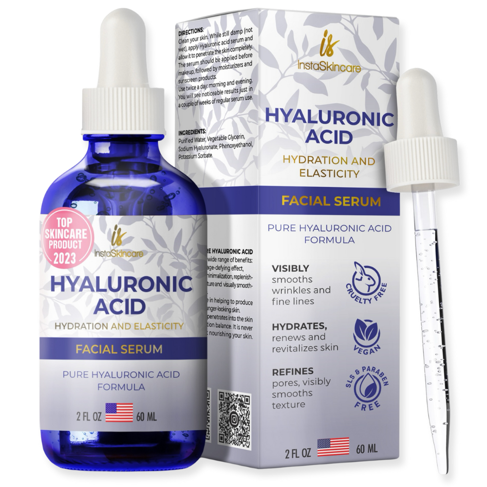 instaskincare hyaluronic acid serum for face