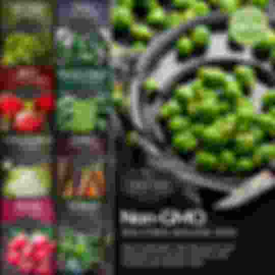 Non-GMO non-hybrid heirloom vegetable garden seeds
