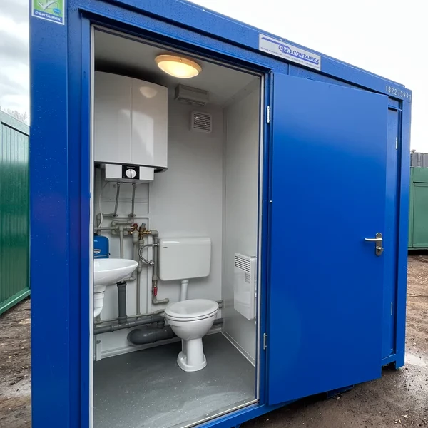 Container Toilet and Shower Block