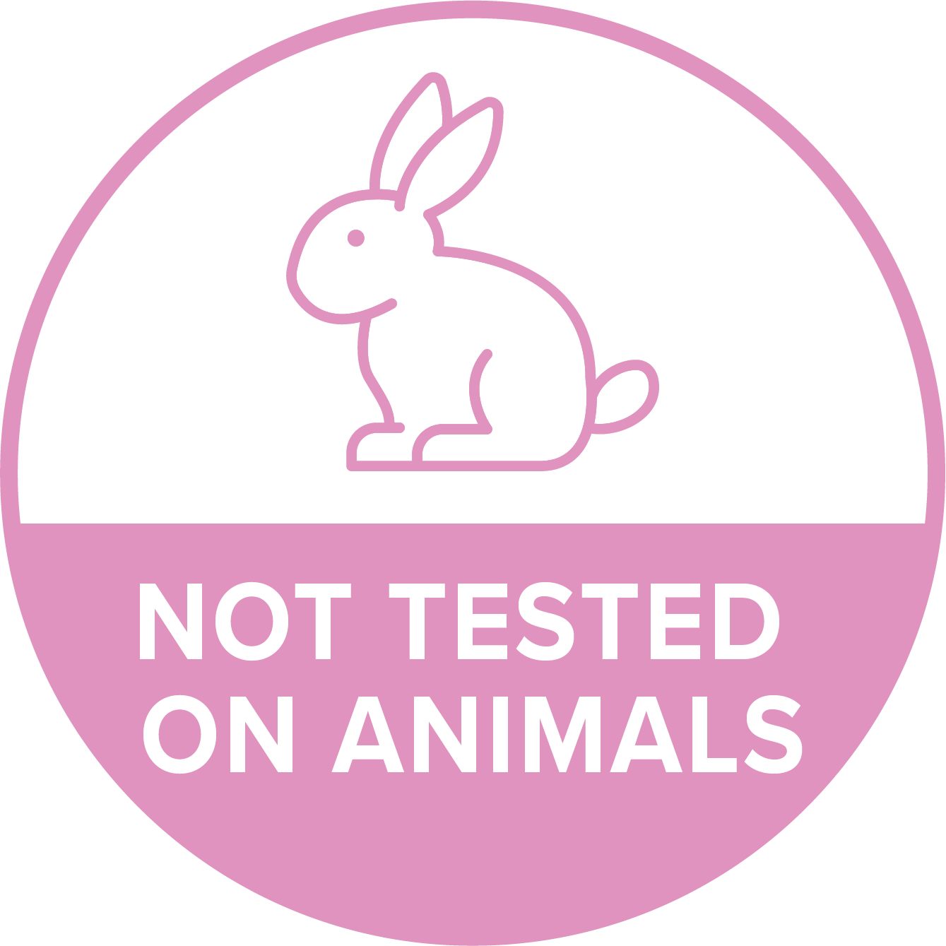 Image of Not Tested on Animals badge