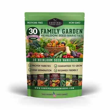 Family Garden Collection Packaging