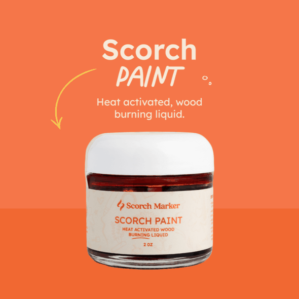 Scorch Paint Heat Activated Craft Liquid Scorch Marker