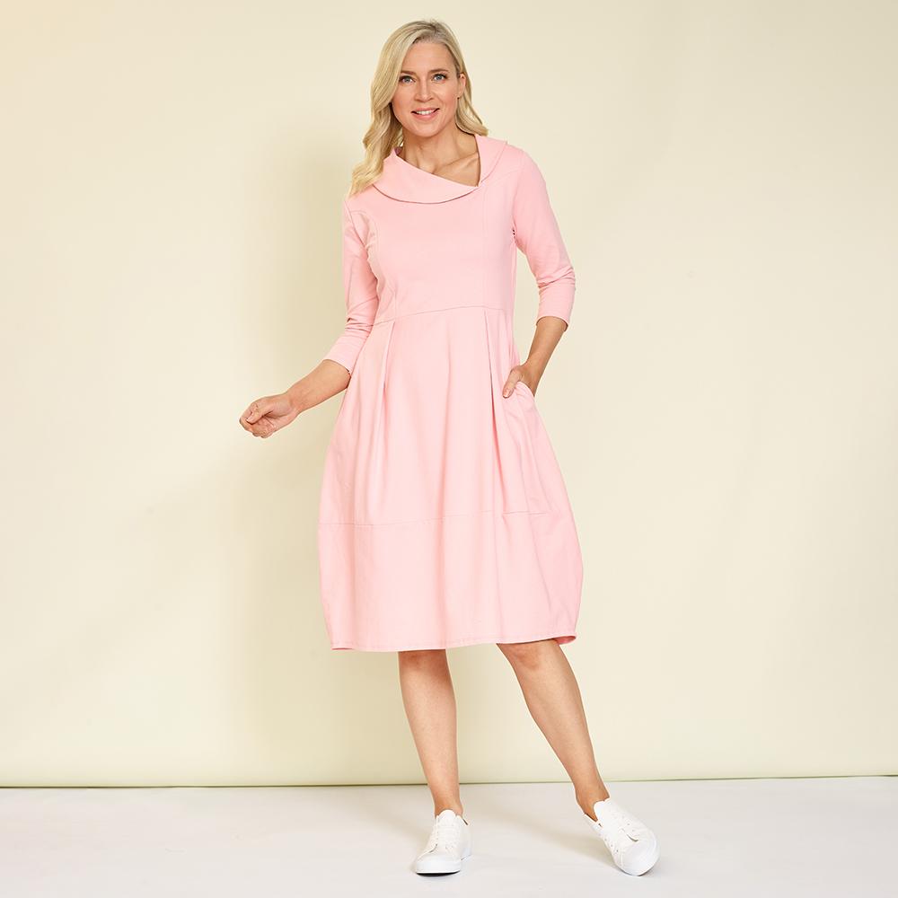 Elenor Dress (Baby Pink)