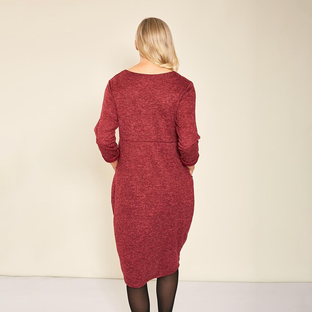 Luanne Dress (Wine)
