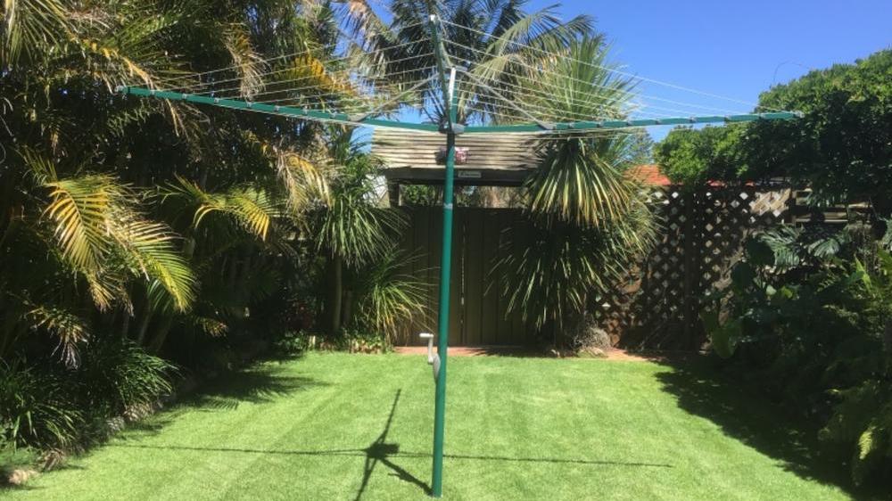 Rotary Clothesline Garden Space Considerations