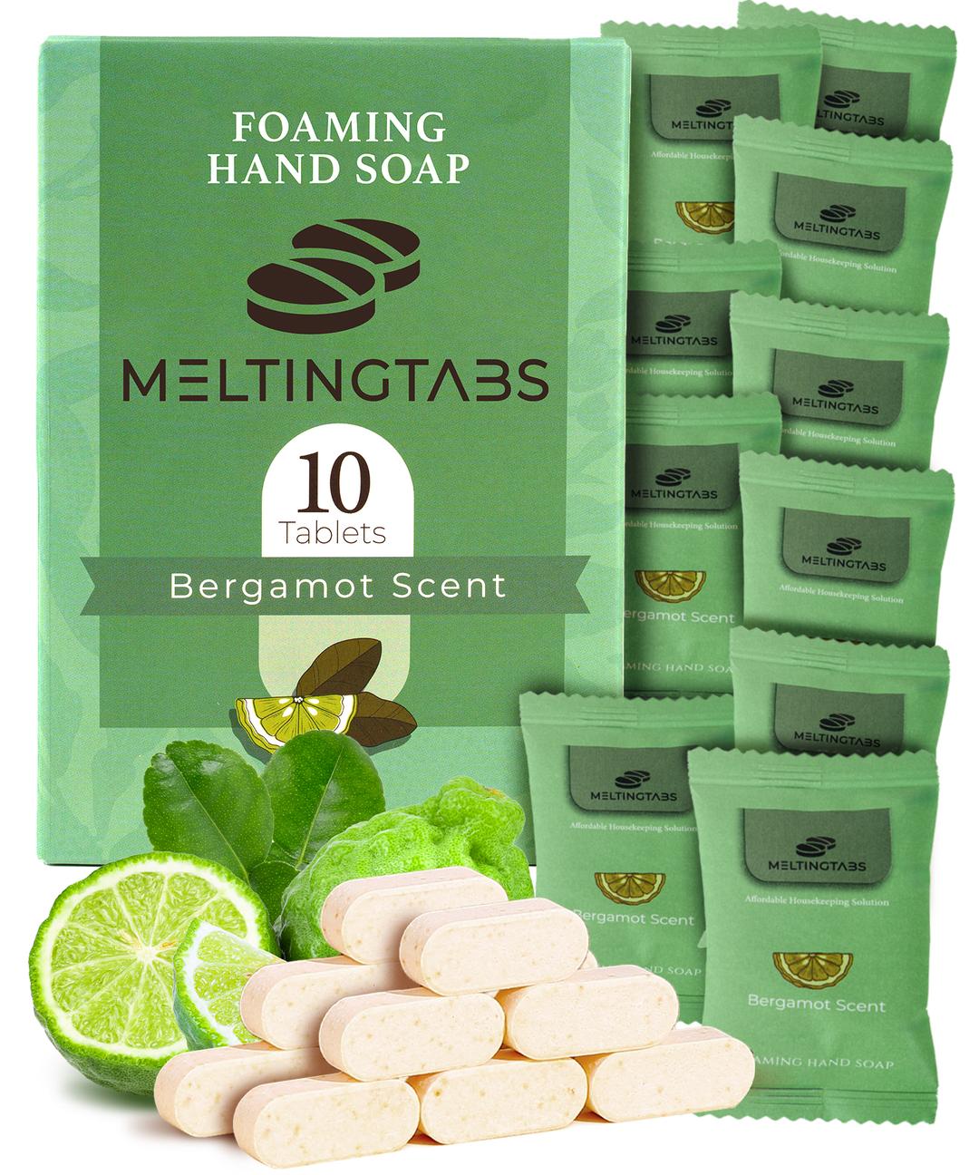 Foaming Hand Soap Refill - 10 Tablets Bergamot Scent