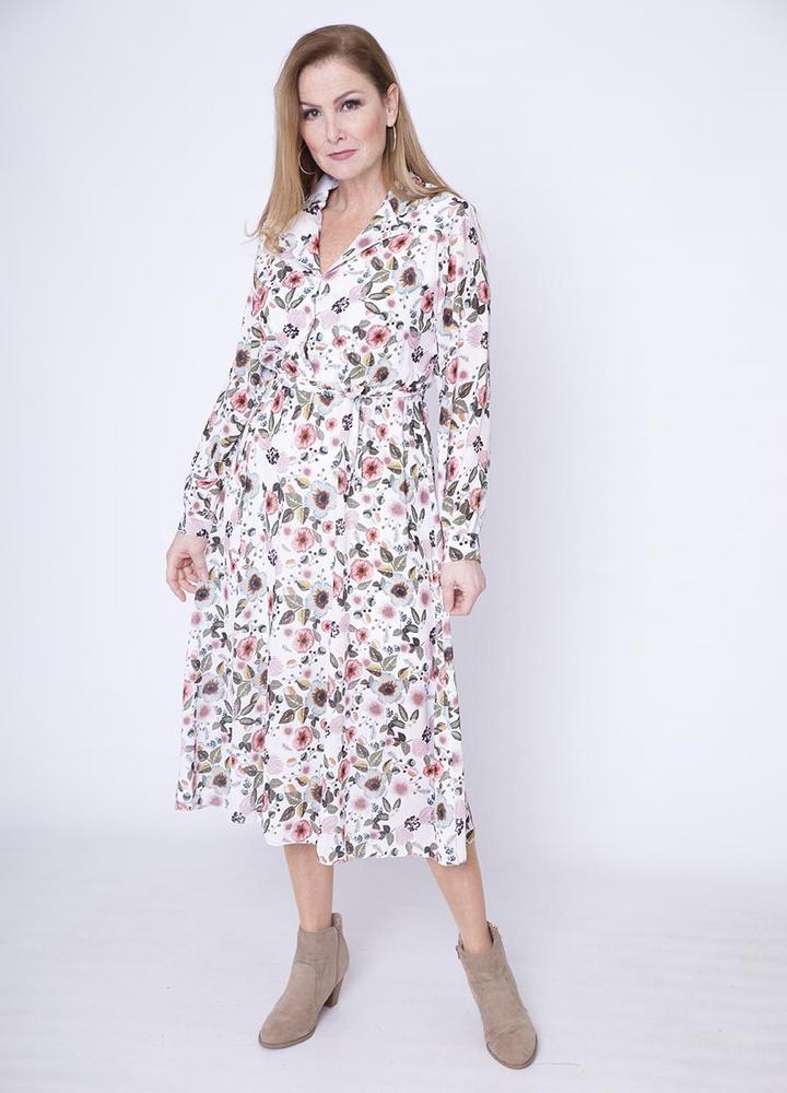 Floral Janet Collar Dress