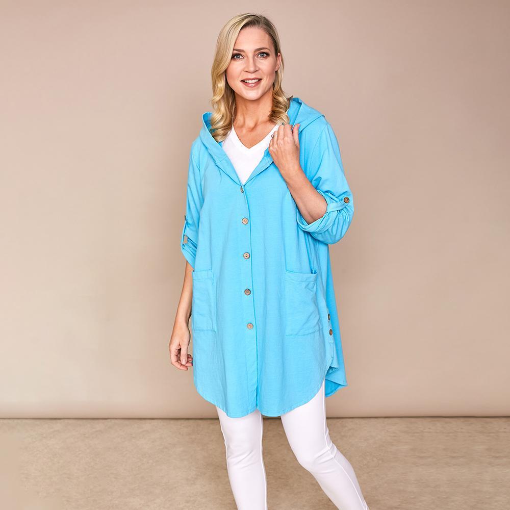 Nessa Hoody (Turquoise Blue)