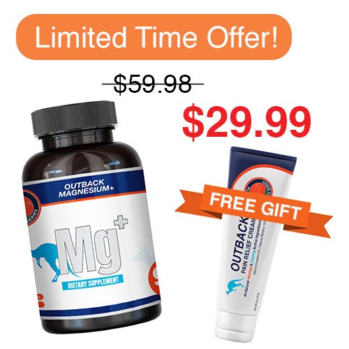 Limited Time Offer: Magnesium+ and FREE Pain Cream