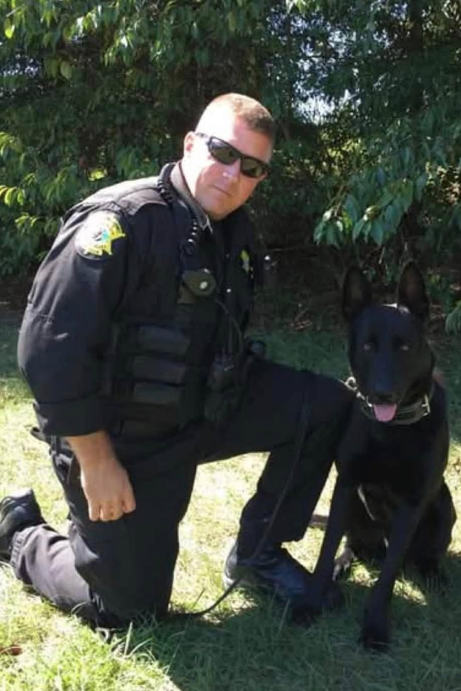 K-9 kazaan and handler