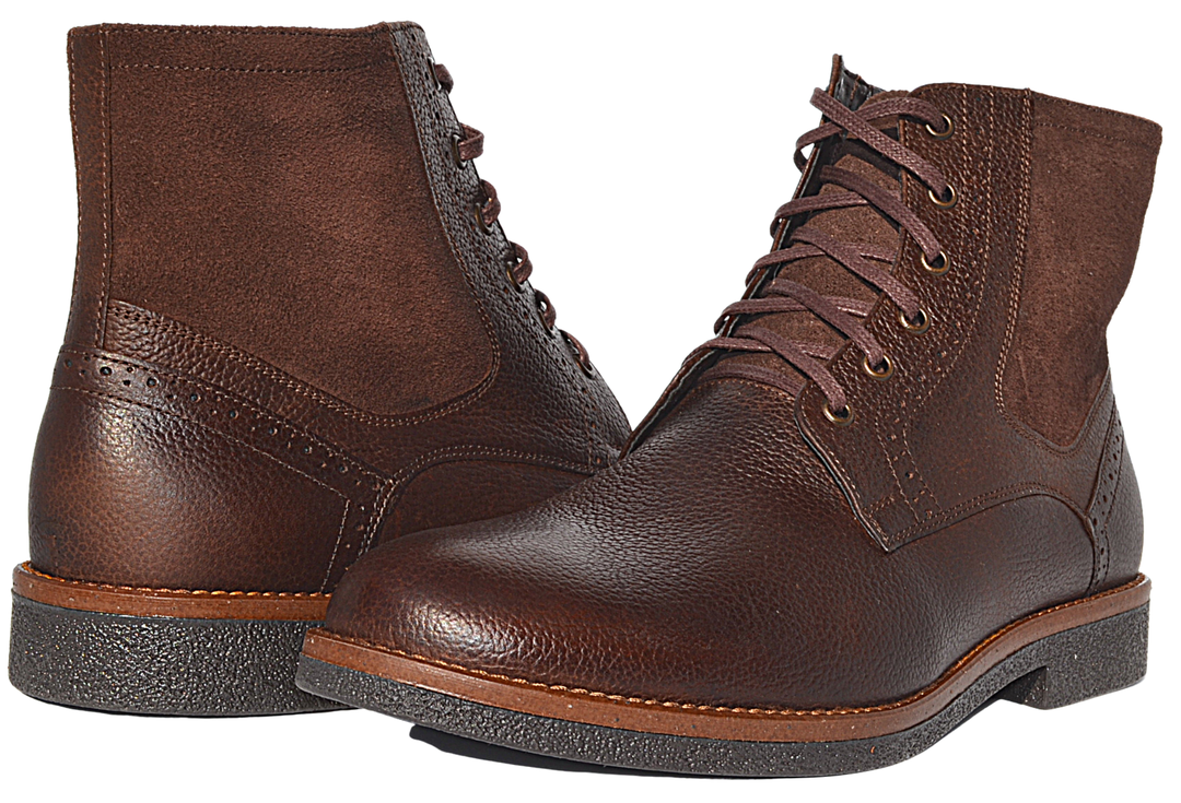 Lucas - Mens winter leather shoes - Reindeer Leather