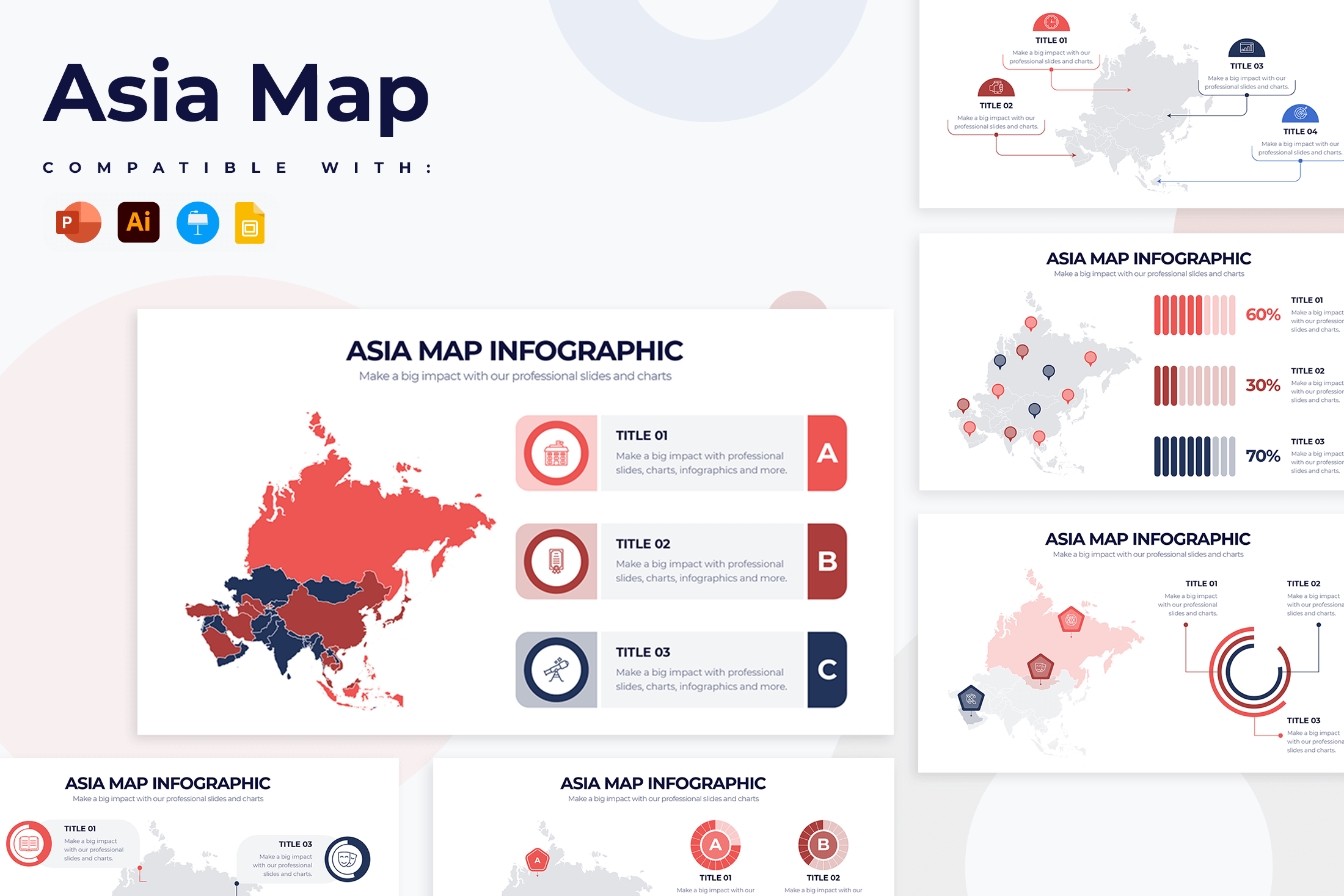 Summary PowerPoint Infographic Templates